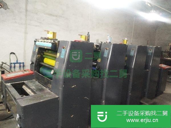 低價轉讓12華光HG452八開四色膠印機
