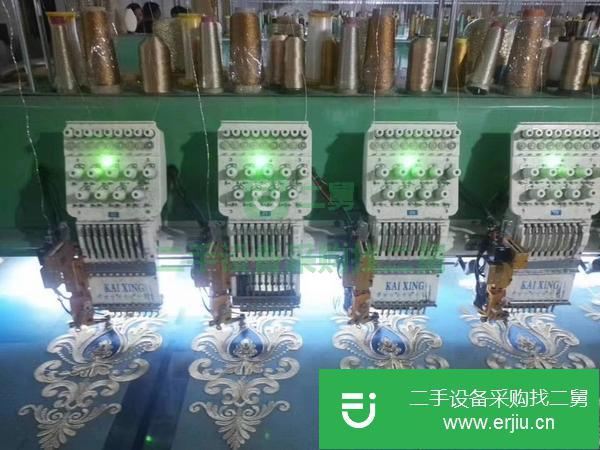轉讓二手的凱星20頭330繡花機