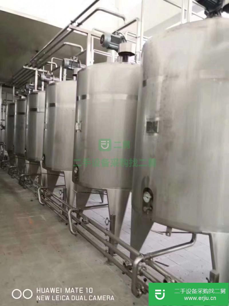 轉讓出售二手儲罐 乳品攪拌罐，保溫罐，發酵罐