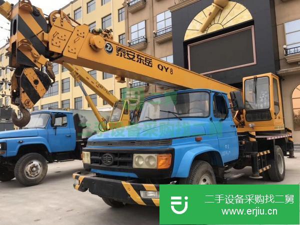 轉(zhuǎn)讓二手泰安8噸汽車吊