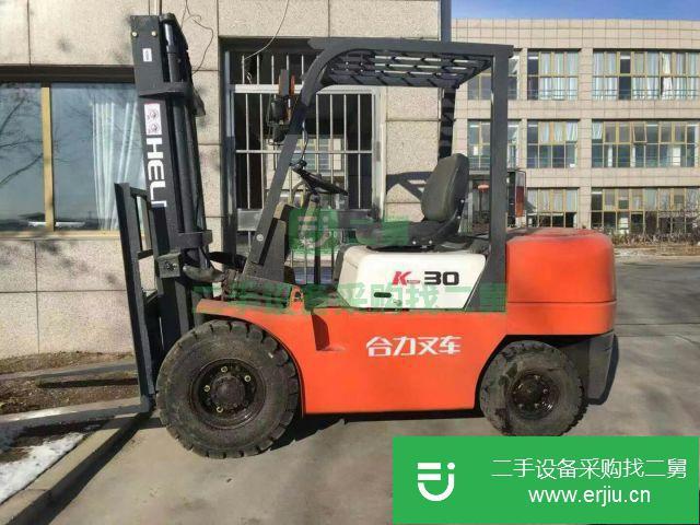 公司停工轉讓九成新設備叉車手續齊全！
