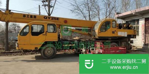 轉讓轉07年徐工25E吊車