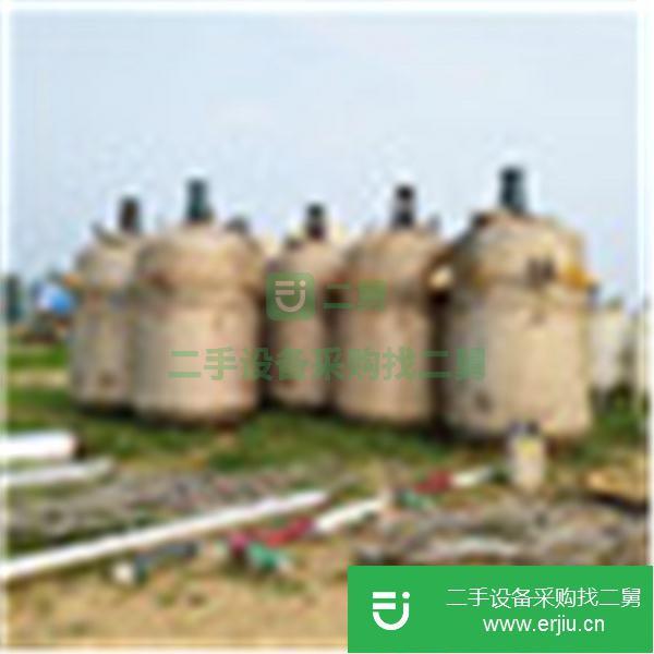 二手6.7立方不銹鋼內盤管反應釜二手6.7立方不銹鋼內盤管反應釜