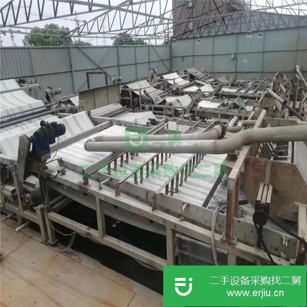 轉讓二手250平方景津隔膜壓濾機