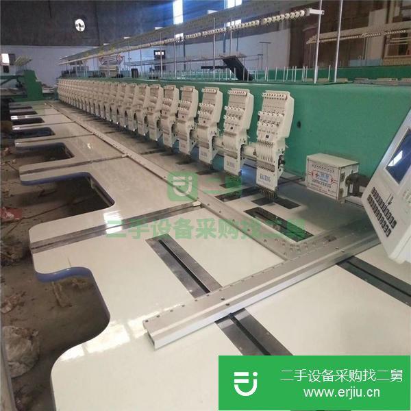 轉讓服裝廠處理電腦繡花設備 二手繡花機