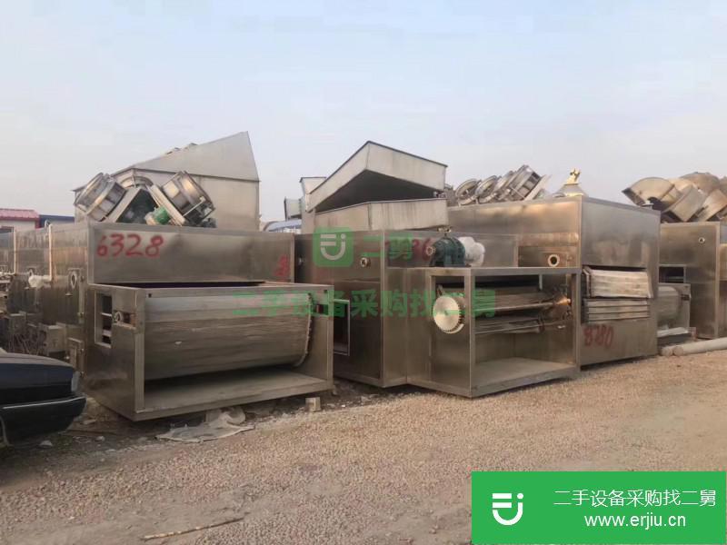 全不銹鋼 果蔬 食品 網(wǎng)帶烘干機(jī)3套，帶寬2米，長度22米，304 不銹鋼材質(zhì)