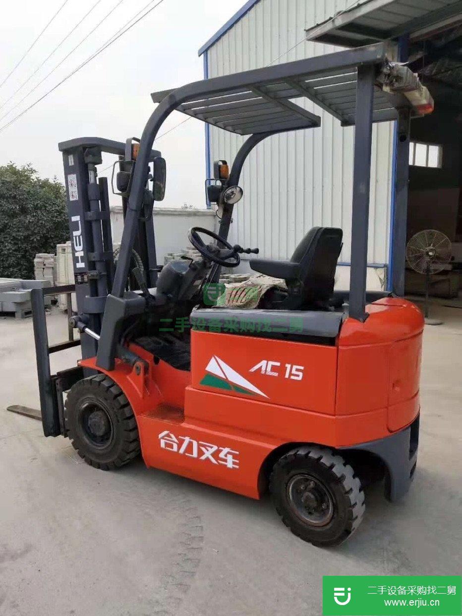 合力1.5噸電瓶叉車，倉儲(chǔ)環(huán)保型二手個(gè)人低價(jià)轉(zhuǎn)讓