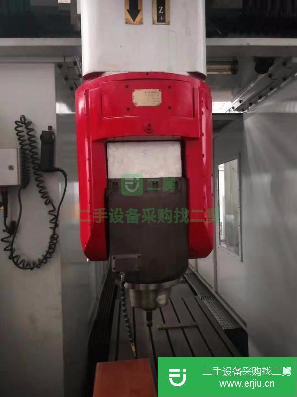 轉讓二手濟南二機XHS2411×40高速定梁龍門鏜銑加工中心