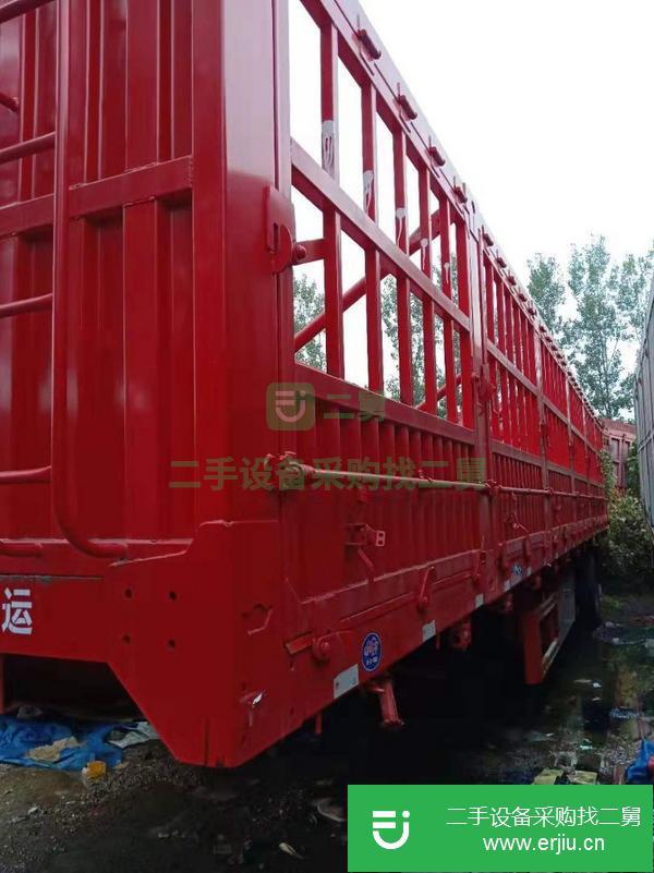 轉(zhuǎn)讓急售一批二手花籃側(cè)翻半掛車 原車原版