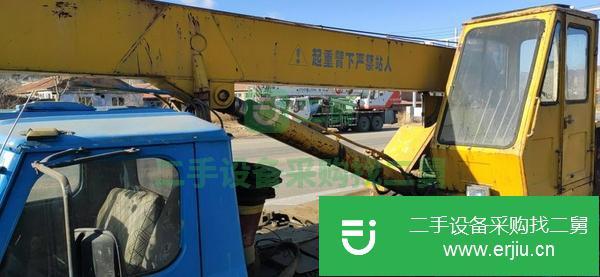 轉讓二手的03年徐工8噸吊車處理