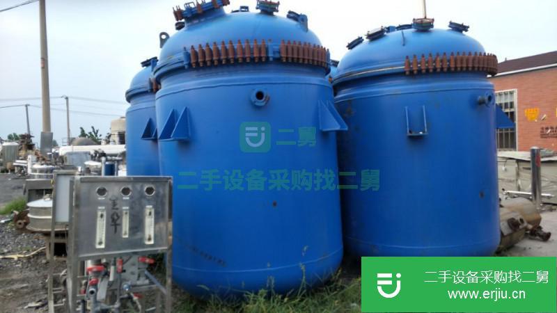 處理二手200不銹鋼內(nèi)加套反應釜二手20平方壓濾機