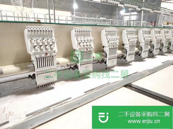 轉(zhuǎn)讓越旺23頭400間距繡花機(jī)