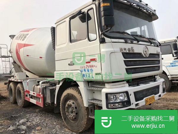 轉讓二手攪拌商混車 德龍16年大12方 二手水泥攪拌罐車