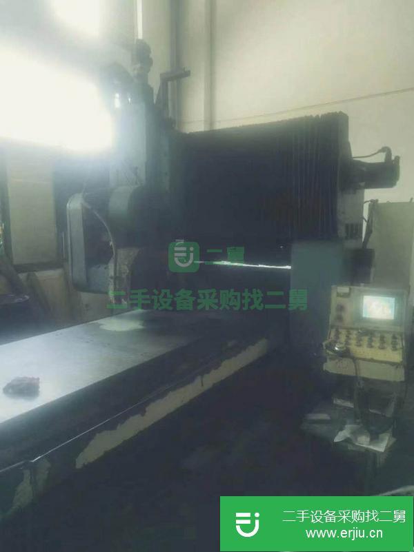 賠本出售二手臺灣合資2x1米龍門磨床