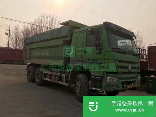轉(zhuǎn)讓二手翻斗車 低價(jià)處理豪沃19年5米8 二手工程自卸車