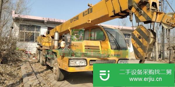 轉讓轉07年徐工25E吊車