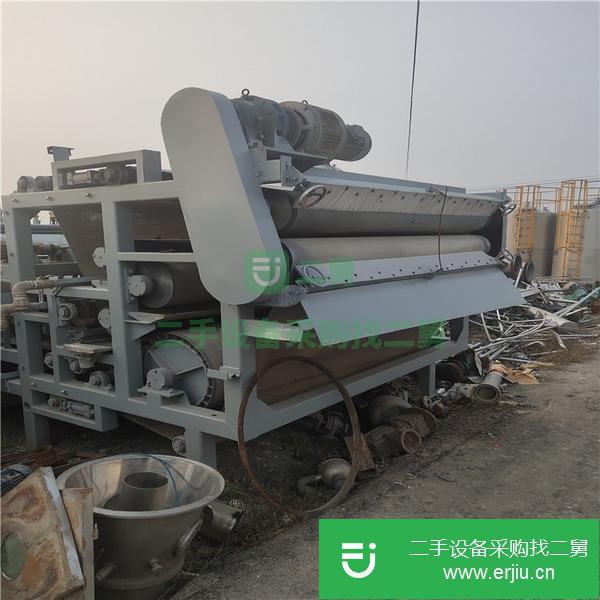 轉讓二手250平方景津隔膜壓濾機