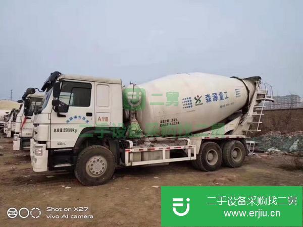 出售十臺15年國四豪沃攪拌罐車,大14拉16方,車況精品