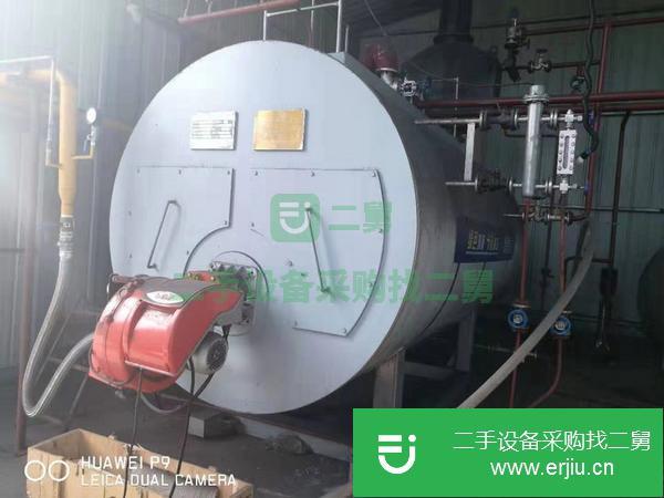 出售2噸燃氣蒸汽鍋爐，花王品牌17年生產