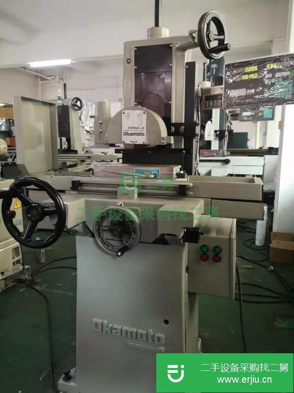 轉讓二手磨床準力618小磨床連接器專用磨床岡本350手搖磨岡本63大水磨