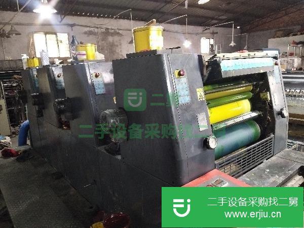 低價轉讓12華光HG452八開四色膠印機