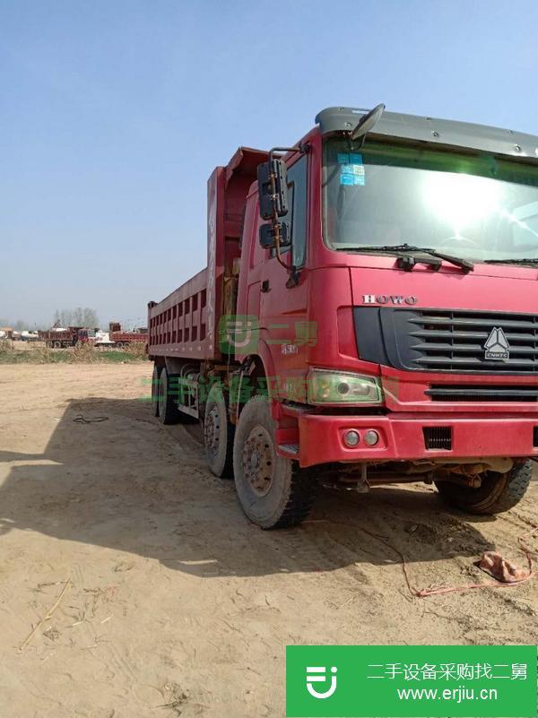轉(zhuǎn)讓一批二手豪沃自卸車 375馬力 前四后八輪