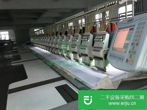 出售名牌高速機品牌高速繡花機大頭距繡花機二手繡花機