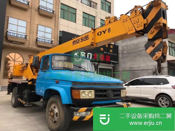 轉(zhuǎn)讓二手泰安8噸汽車吊
