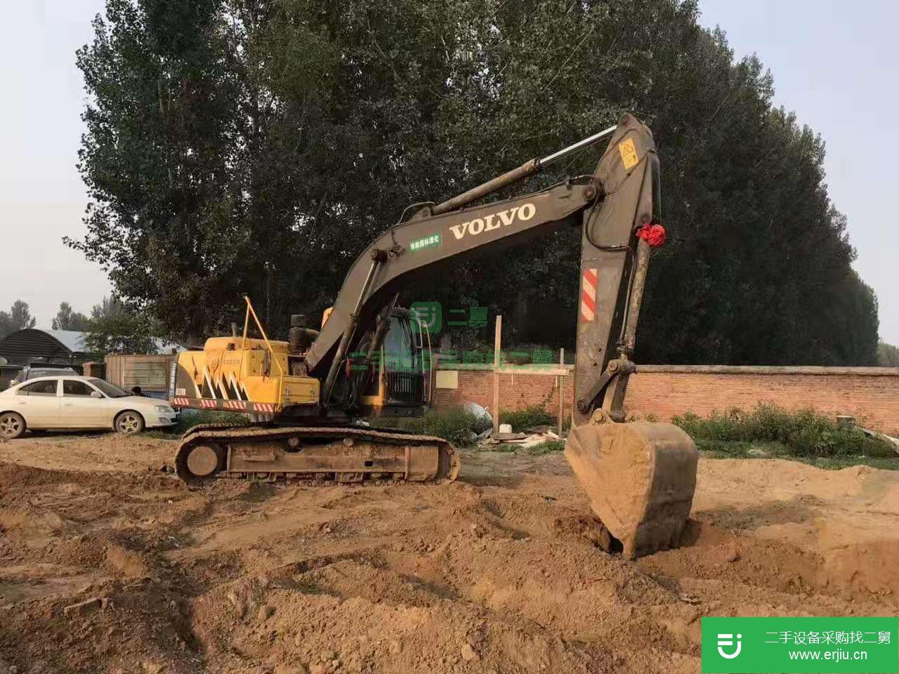 沃爾沃210B二手挖掘機低價處理全國包送貨 (原裝進口土方用車)