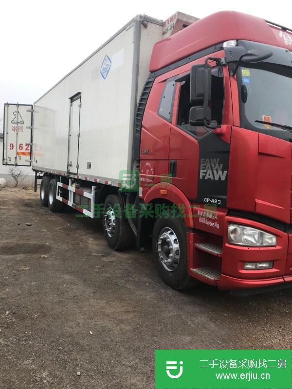 轉讓解放j6p350馬力九米六冰熊冷藏車