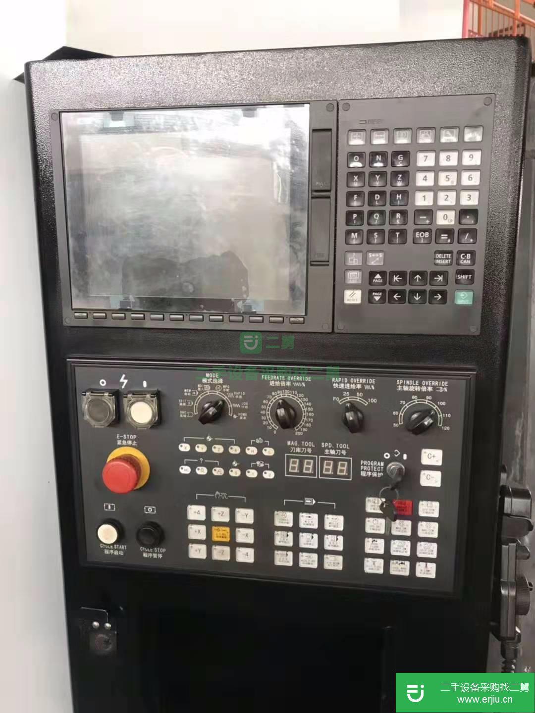 2018年底高全精機重型1060加工中心，兩線一硬M80系統