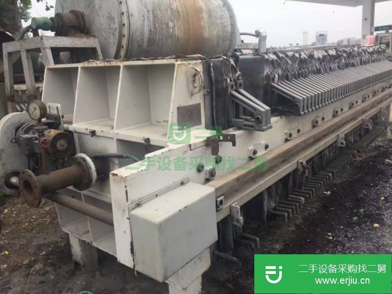 二手600平方快速節能高效隔膜壓濾機，景津產9成新