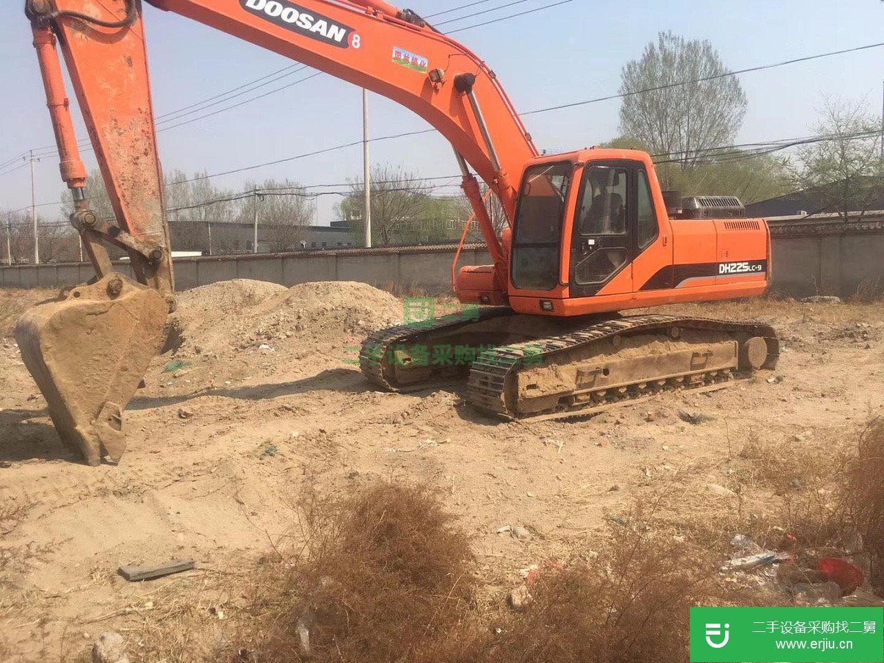 急轉純土方斗山225-9二手挖掘機 性能穩定 手續齊全 (優質二手挖掘機包運輸)