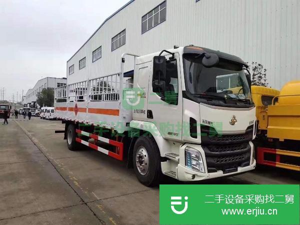 轉讓6米8貨箱板簧橋氣瓶運輸車包上戶可分期