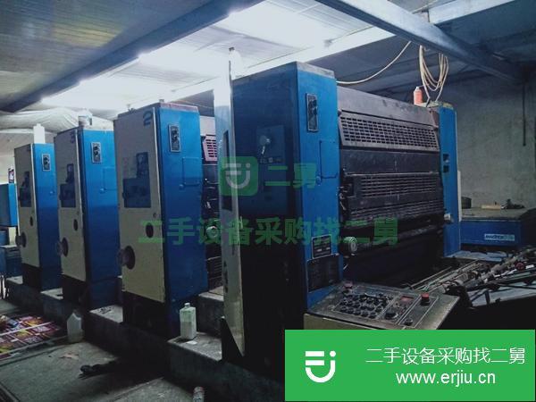 上海高斯40140四色印刷機轉讓