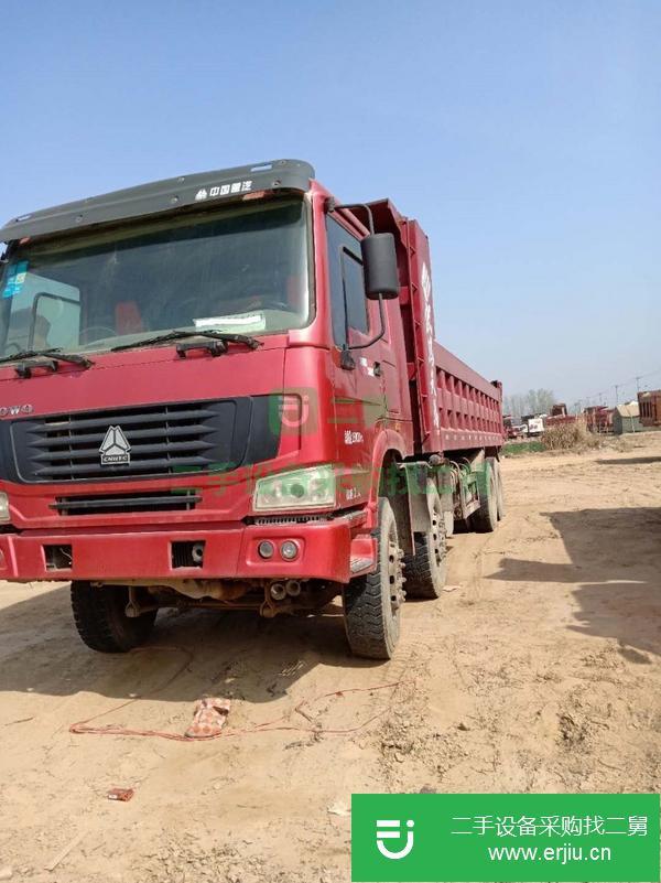 轉(zhuǎn)讓一批二手豪沃自卸車 375馬力 前四后八輪
