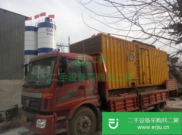 轉讓出售二手大型靜音發電車