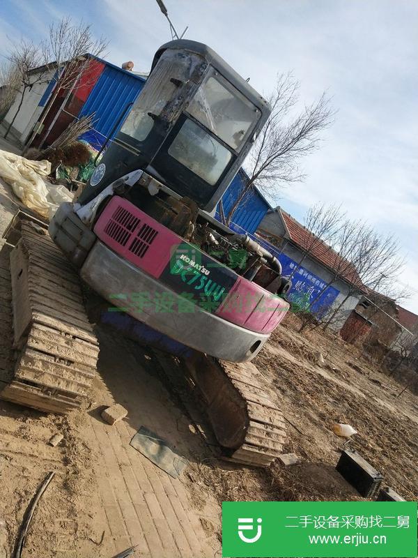 轉讓二手的小松75挖機車況良好
