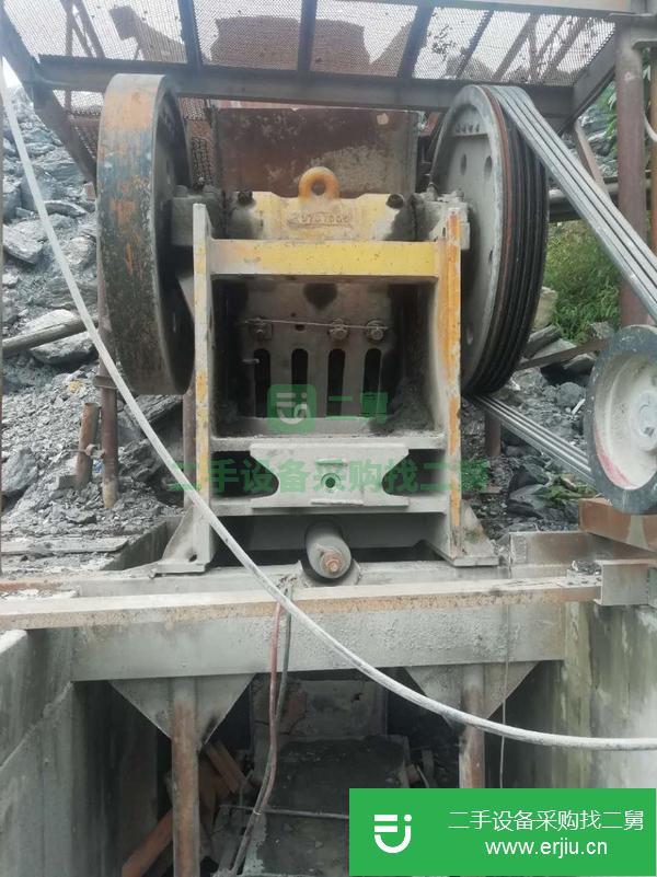 二手69顎式破碎機、1214反擊式破碎機砂石料生產線設備低價出售