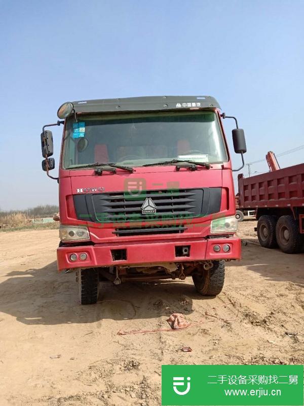 轉(zhuǎn)讓一批二手豪沃自卸車 375馬力 前四后八輪