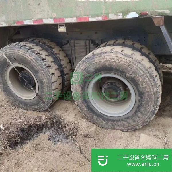 轉讓二手后八輪自卸車 處理德龍16年國四5米6 二手工程翻斗車