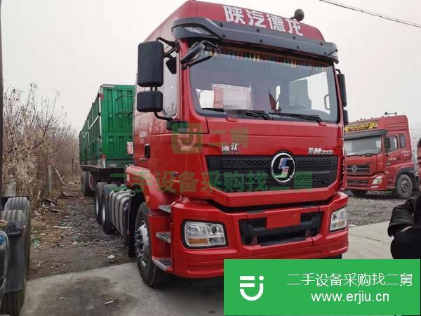 轉讓18年11月德龍M3000濰柴400馬力牽引車