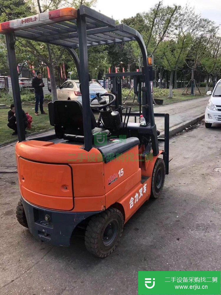 合力1.5噸倉儲電動叉車，便宜出售個人二手叉車