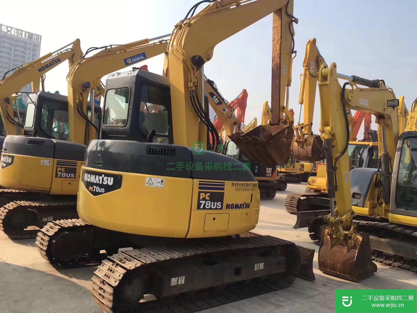 轉(zhuǎn)讓日本原裝進口極品小松78US二手挖掘機，支持按揭 (手續(xù)齊全，支持按揭)
