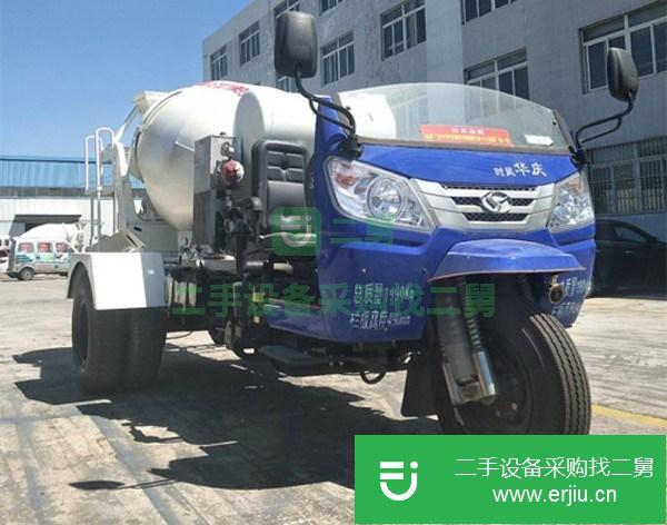 轉(zhuǎn)讓2方小型時(shí)風(fēng)五征底盤三輪混泥土攪拌車