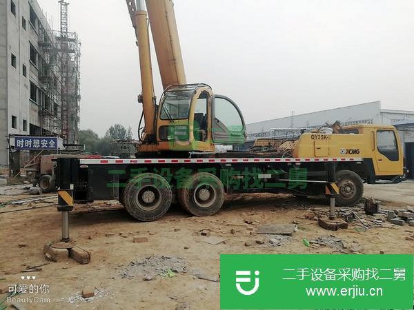 轉讓二手的11年8月徐工25k~2吊車，高低速的