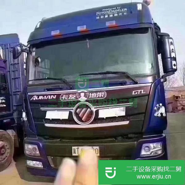 轉(zhuǎn)讓二手的歐曼360國五排放牽引車