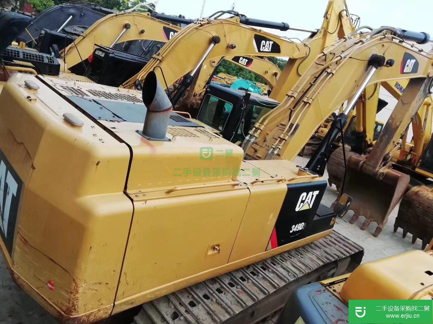 卡特彼勒 349D2/D2L 挖掘機(jī) (純土方車(chē)，型號(hào)齊包送)