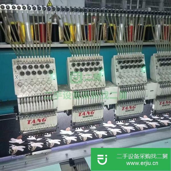 出售高速繡花機。轉讓品牌絎繡機毛巾機轉讓絎縫機。出售盤帶機處理繡花機