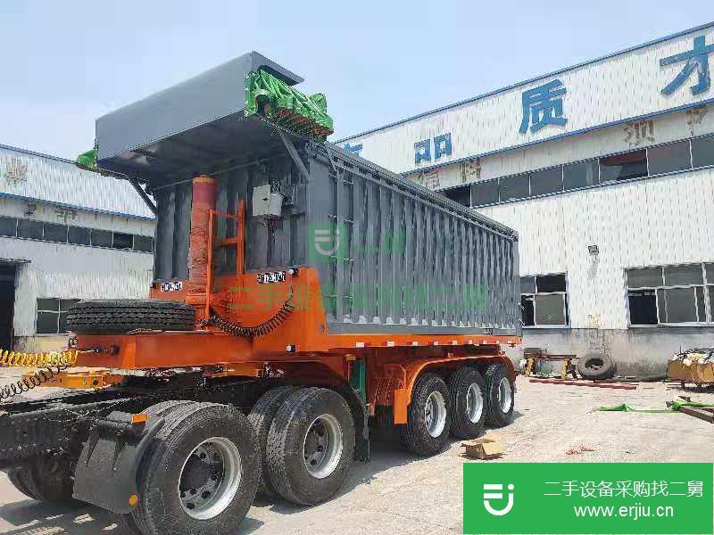 8.5米平板后翻自卸車出售